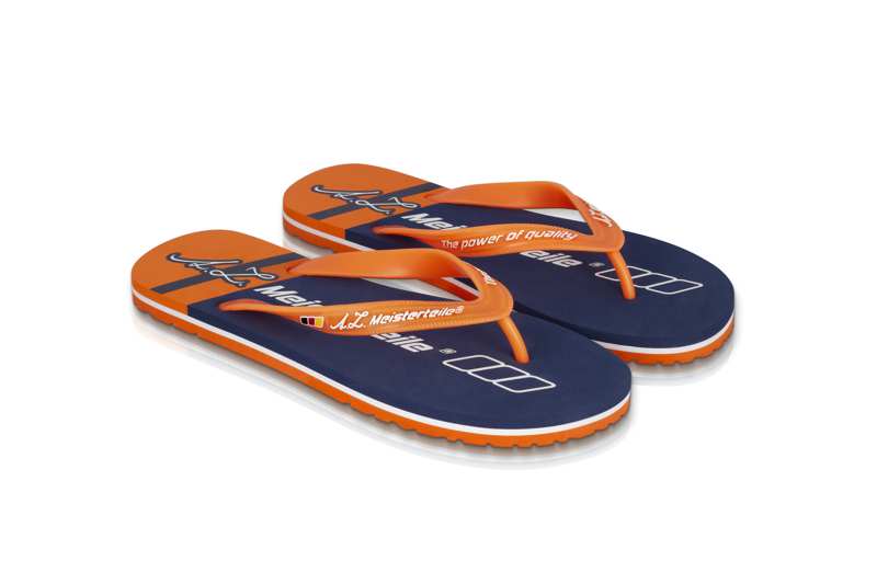 Flip-flop slippers - rubber strap - Orange - AZ-MT Design